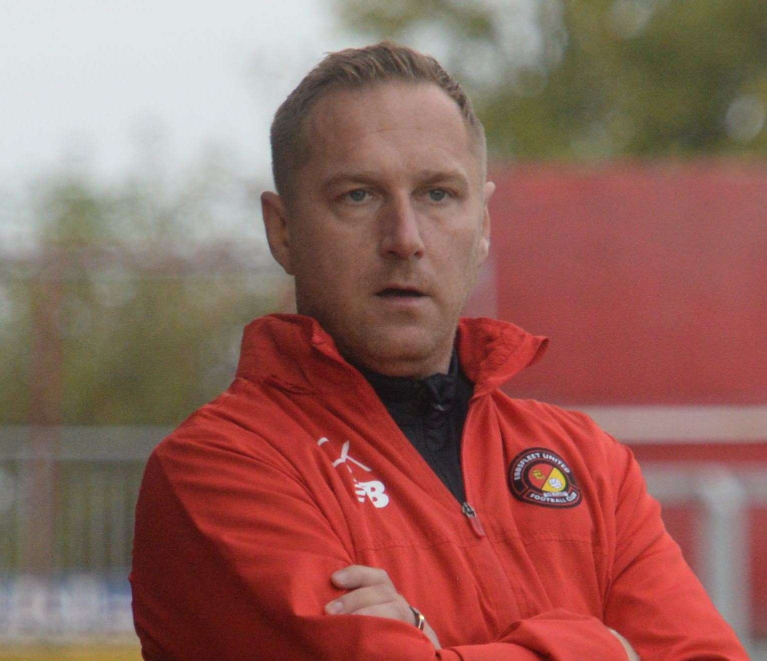 Ebbsfleet manager Dennis Kutrieb. Picture: Chris Davey