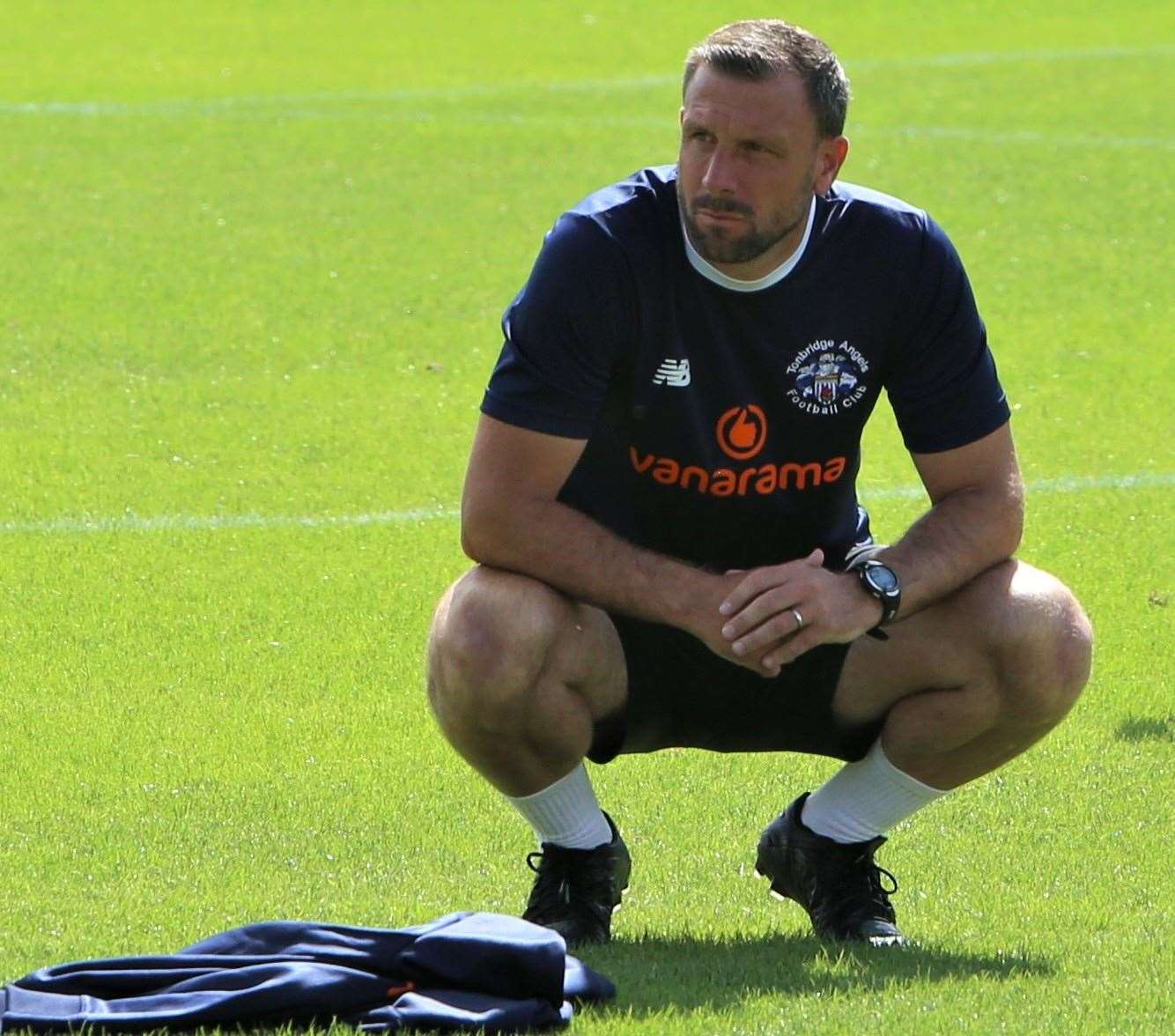 Tonbridge manager Steve McKimm. Picture: Dave Couldridge