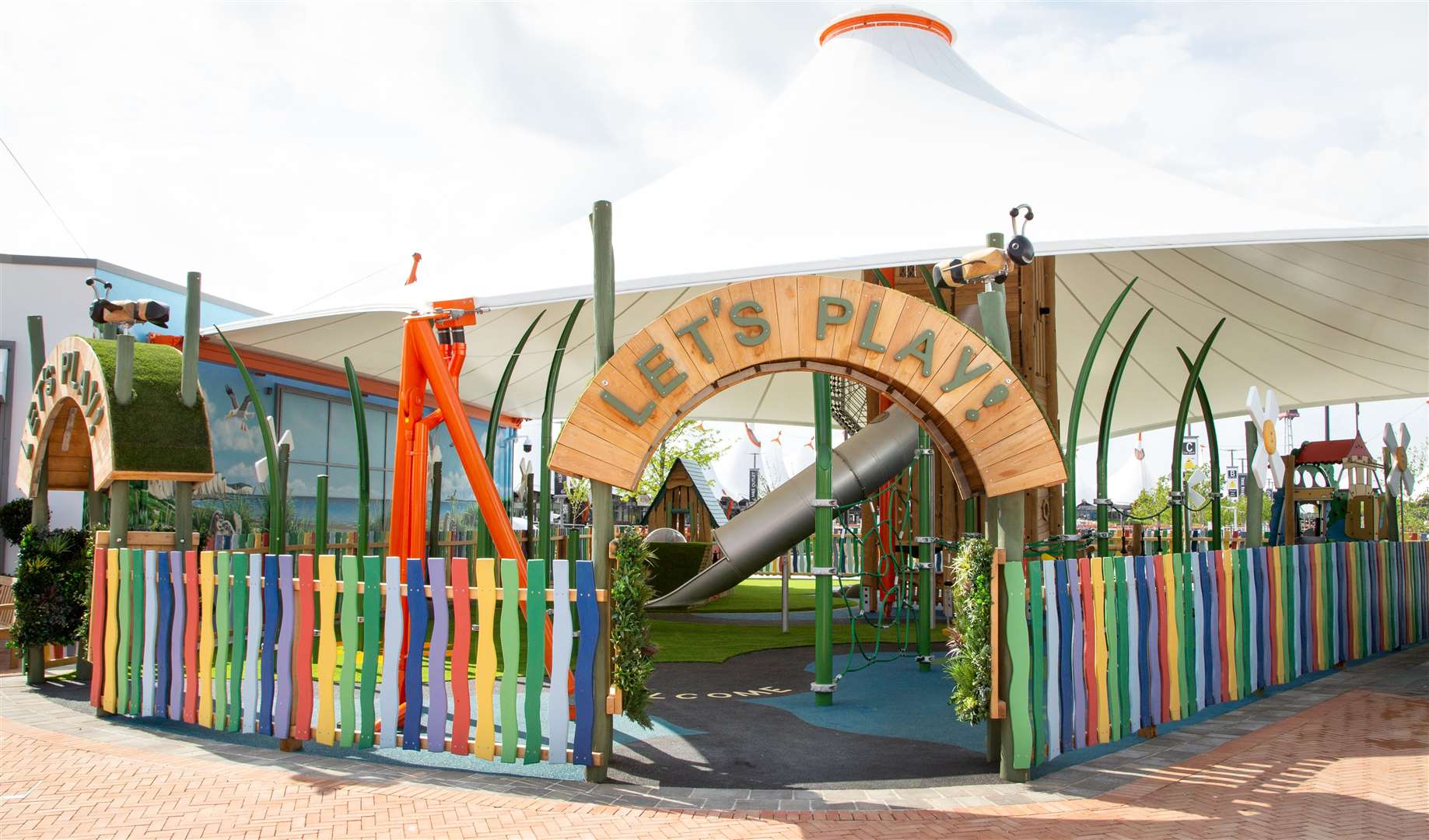 The Garden of England themed playground