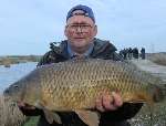 Dave Sage with one of his winning fish