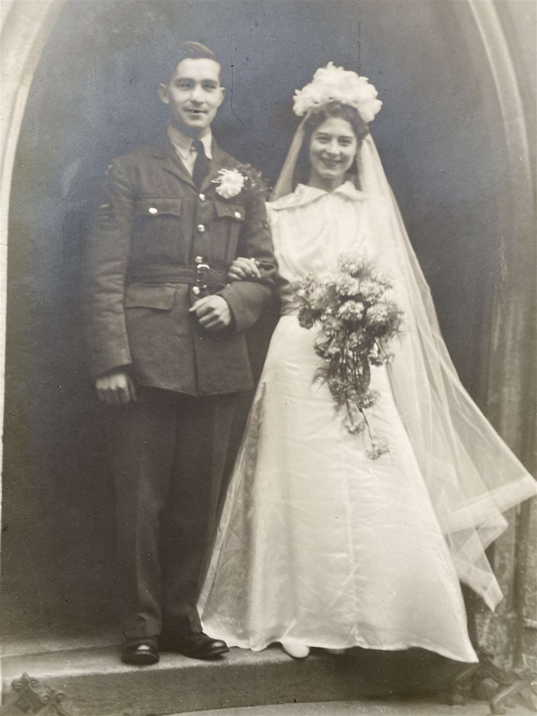 Emily married Alfred Milton after the war. Picture: Lorraine Milton