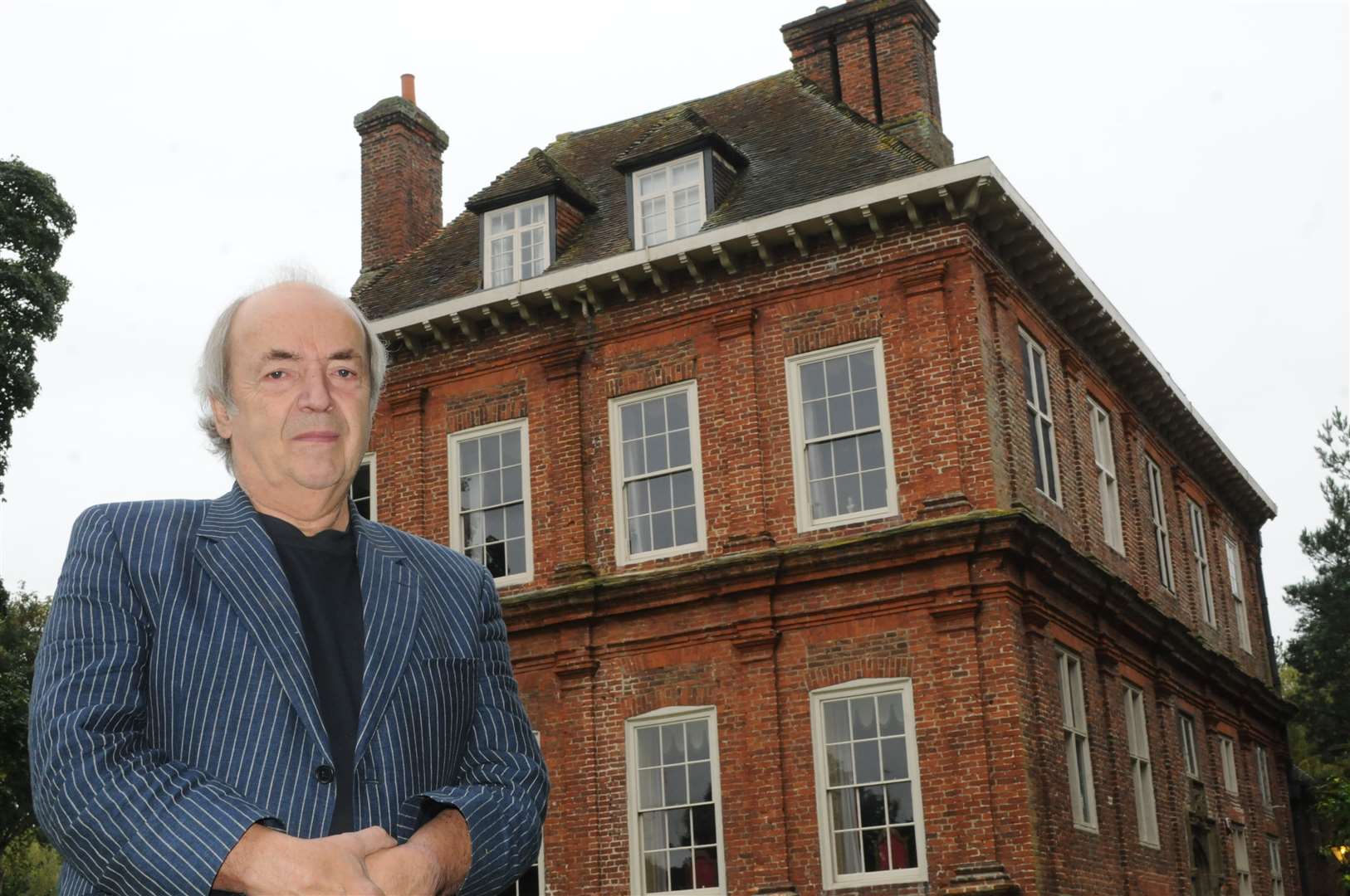 Peter Malkin outside Bridge Place in 2012