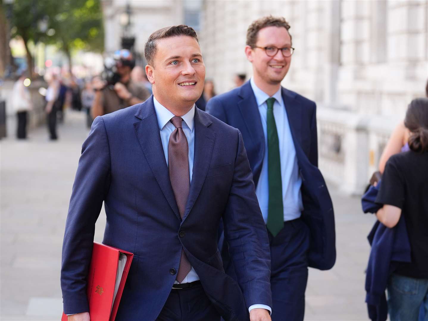 Health Secretary Wes Streeting has written to MPs (James Manning/PA)