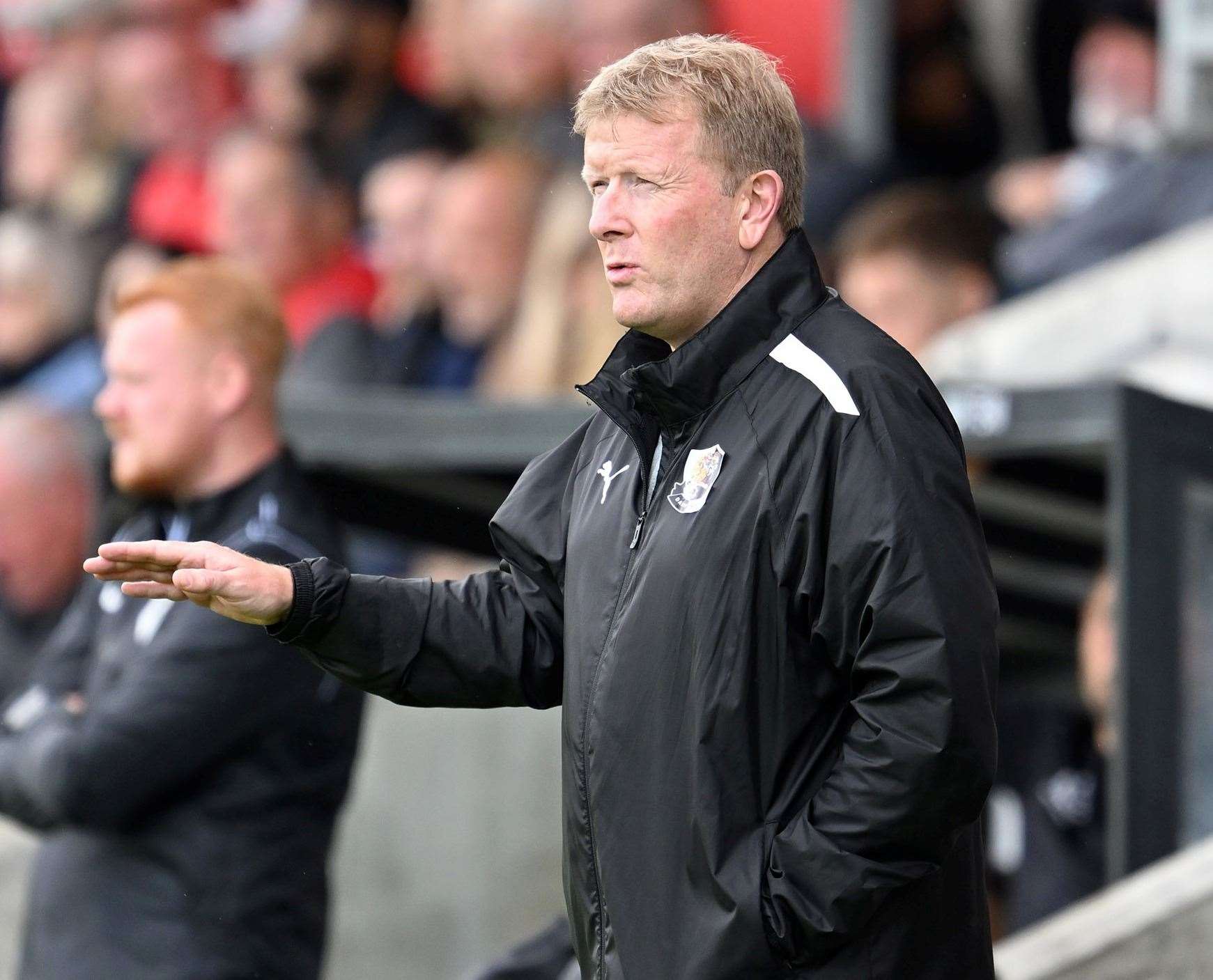 Ady Pennock’s Dartford have been a thorn in the side of rival defences in their last eight games. Picture: Keith Gillard