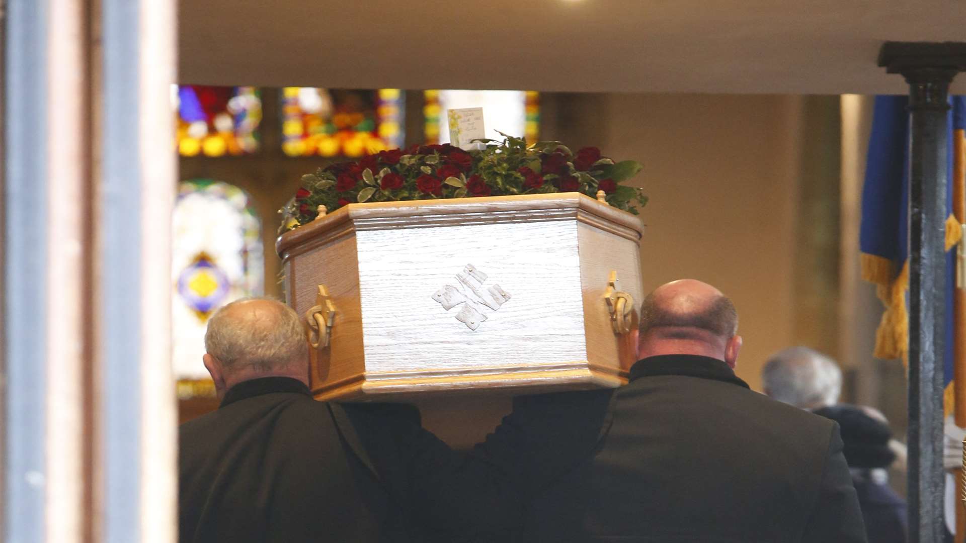 The funeral was held in Rolvenden. Picture: Andy Jones