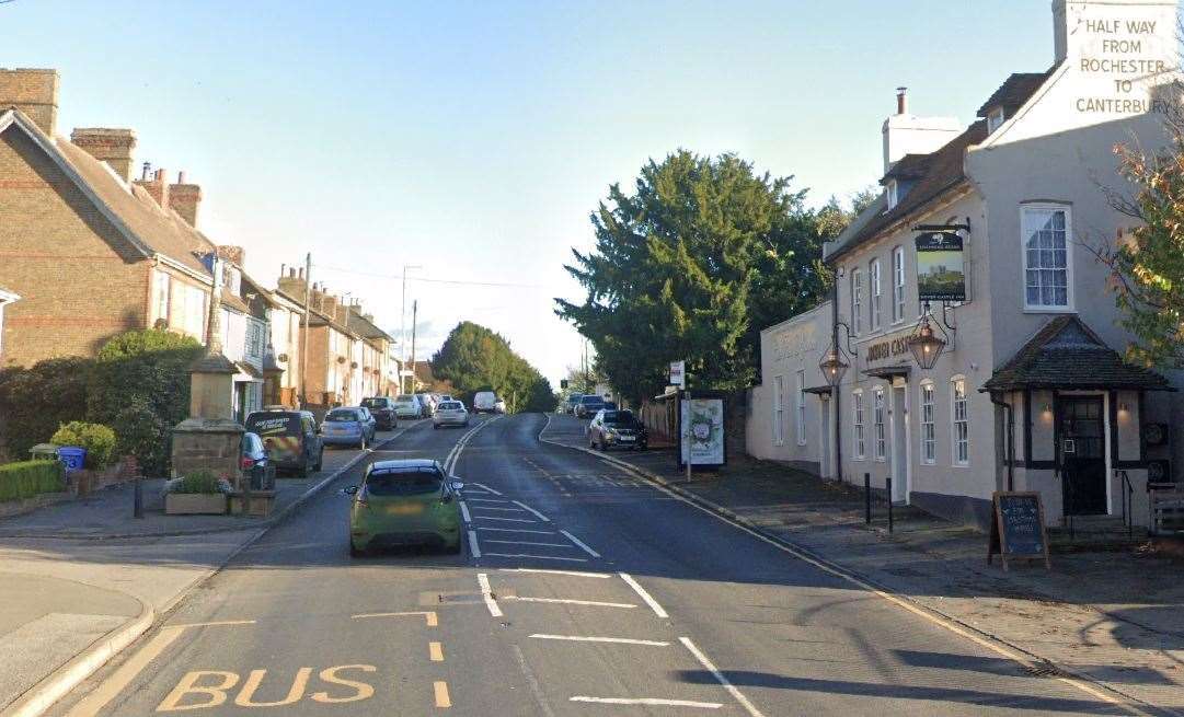 The A2, London Road, Teynham. Picture: Google