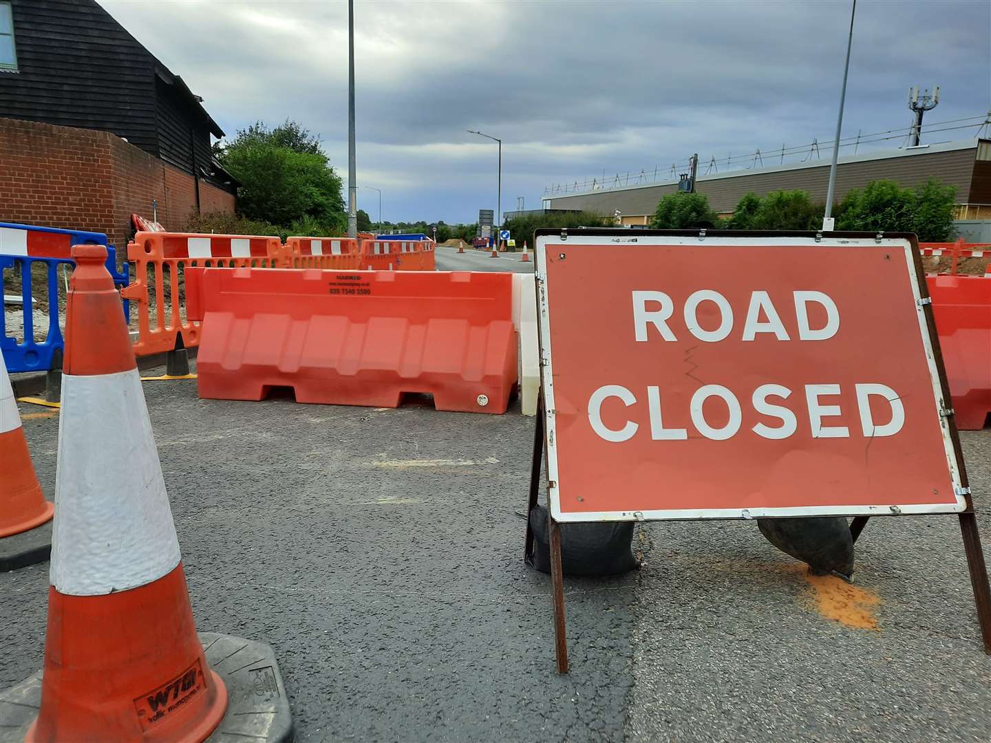 The route is expected to be shut for four days