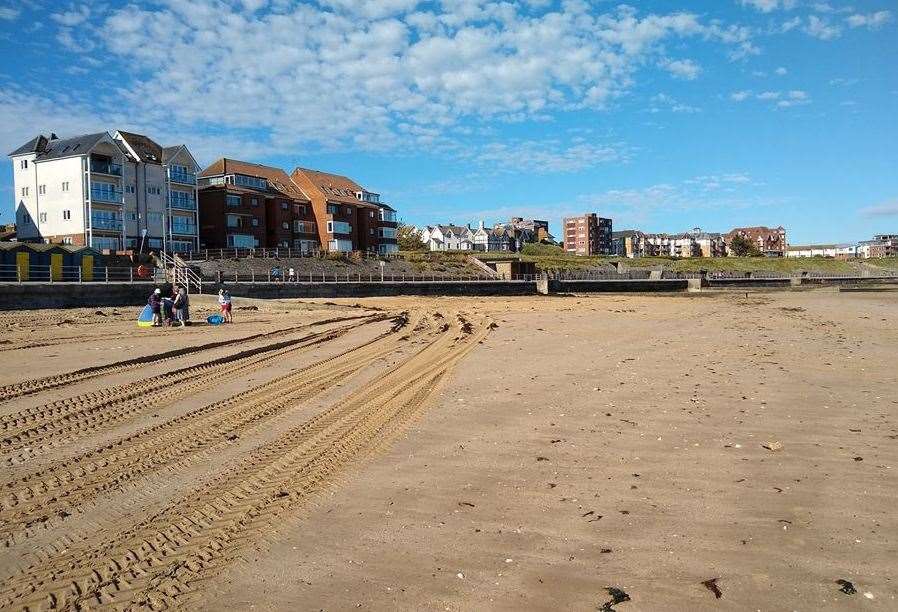 St Mildred's Bay...once the scene of a violent exchange of fire between smugglers and the Coast Blockade