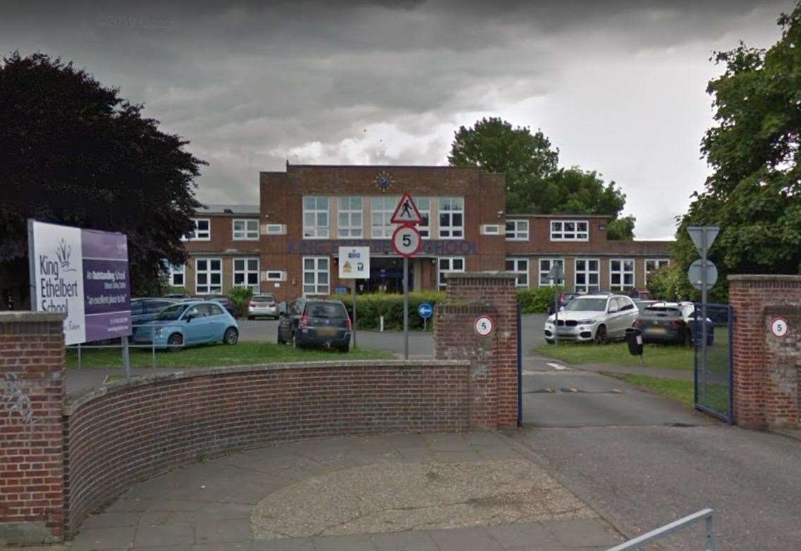 Two whole year groups at King Ethelbert School in Birchington sent home ...