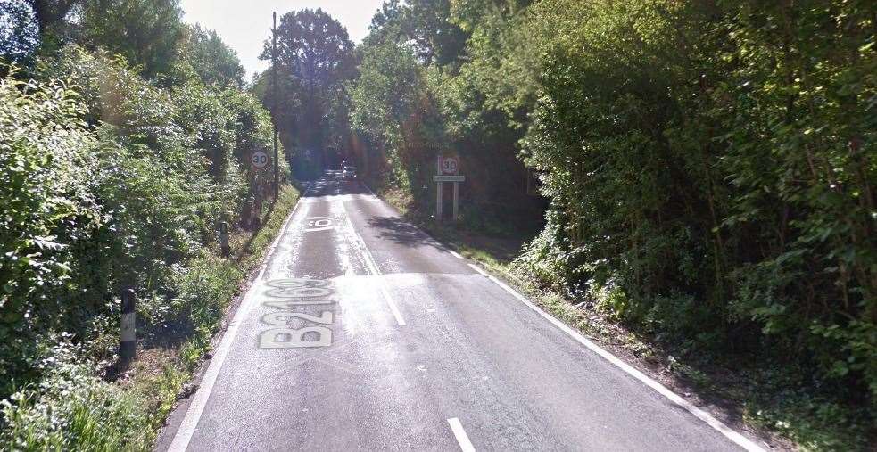 Furnace Lane, Lamberhurst, where the blaze happened on May 10 Picture: Google