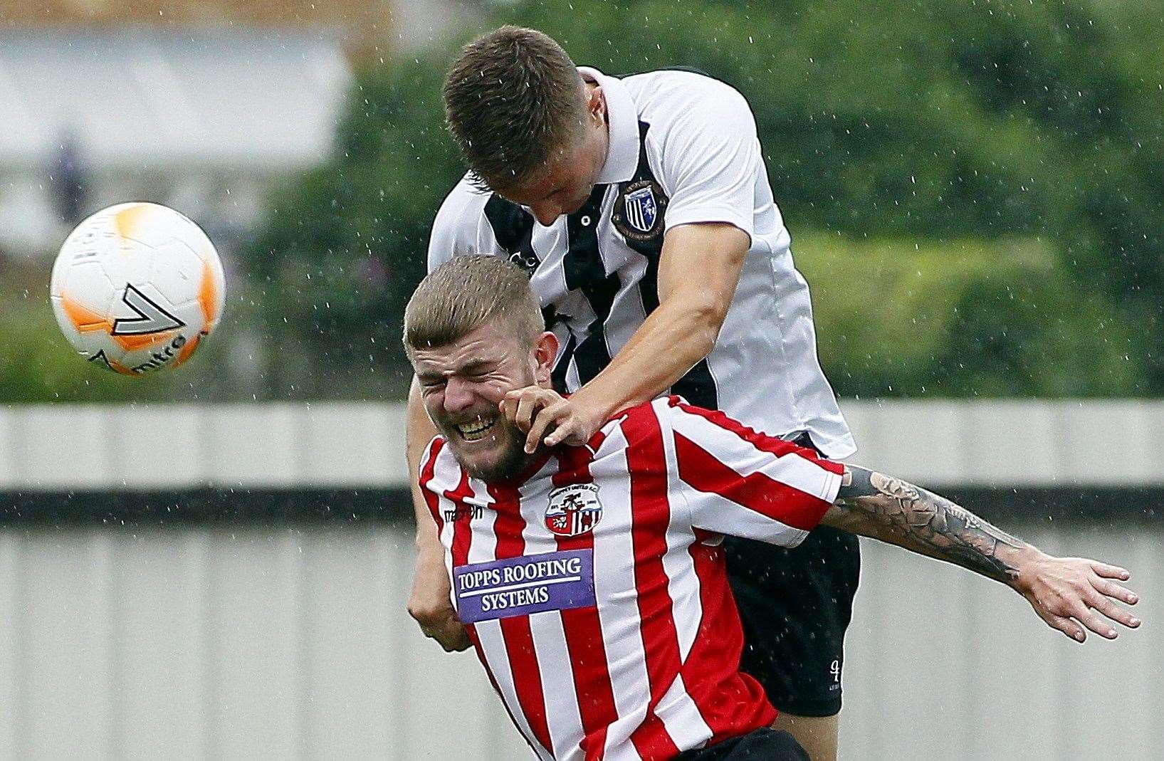 Sheppey United and Gillingham played a friendly match on Saturday Picture: Sean Aidan