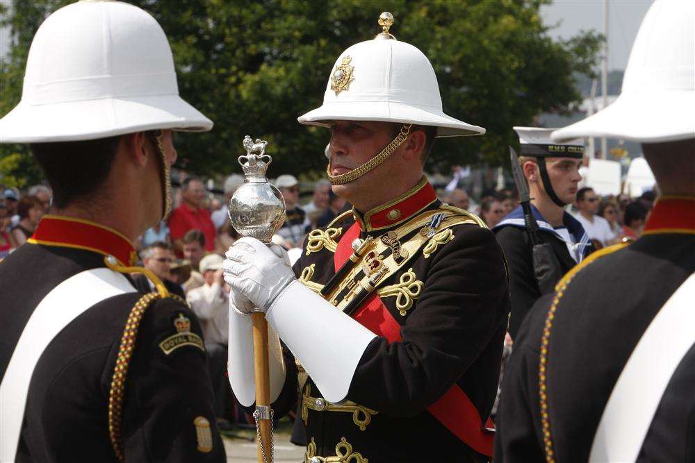 Ceremonies at the Historic Dockyard, Chatham