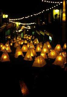 Artists will be illuminating the streets of Cheriton, as part of a Light Festival. Strange Cargo's Lantern Parade winding up the Old High Street in Folkestone