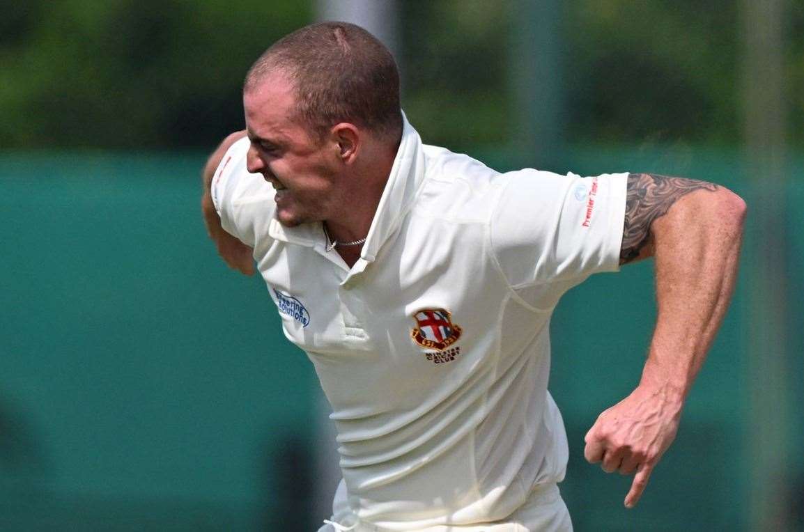 James Speer claimed a hat-trick of wickets on Saturday Picture: Keith Gillard