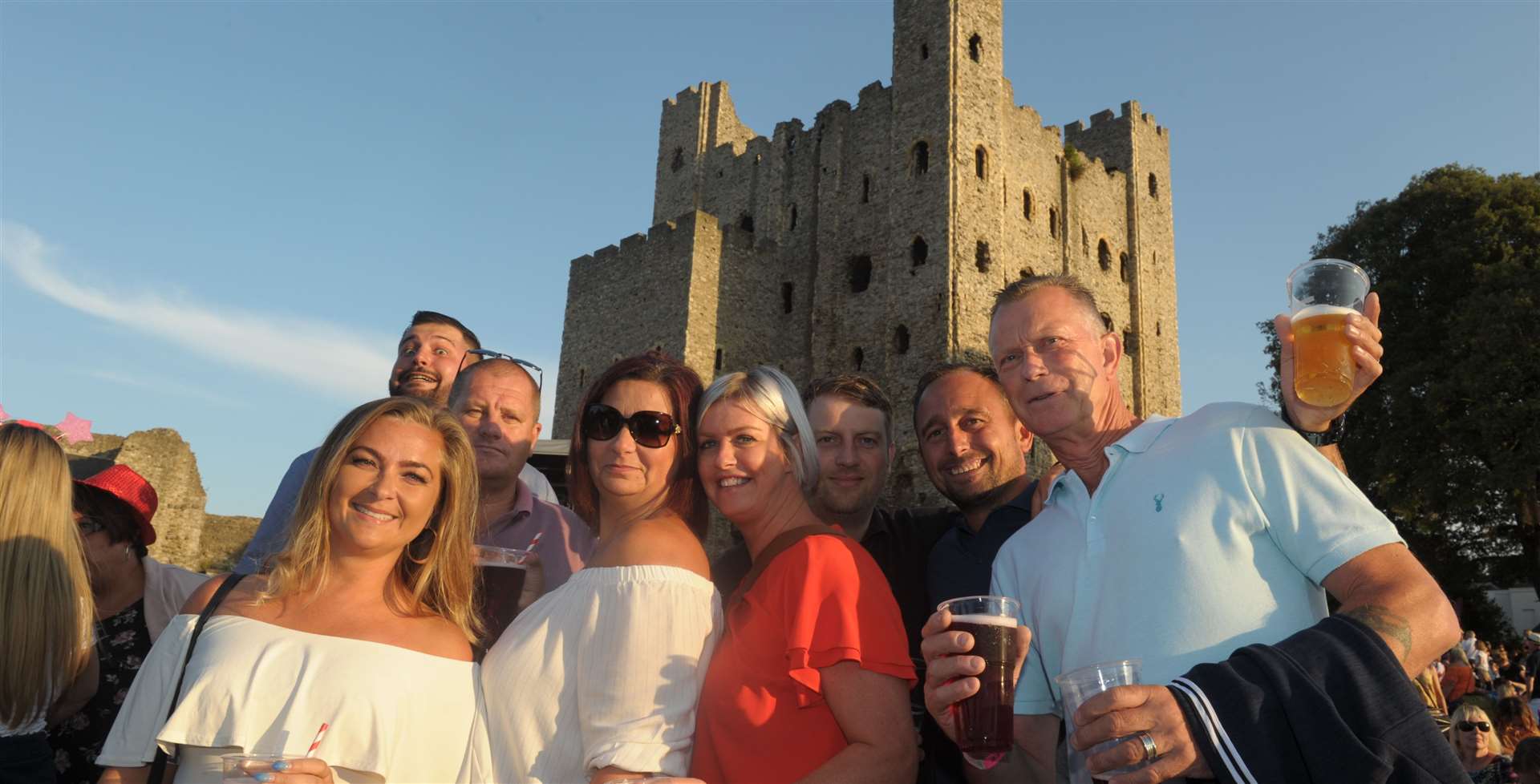 Fun at the Castle Concerts last year Picture: Steve Crispe