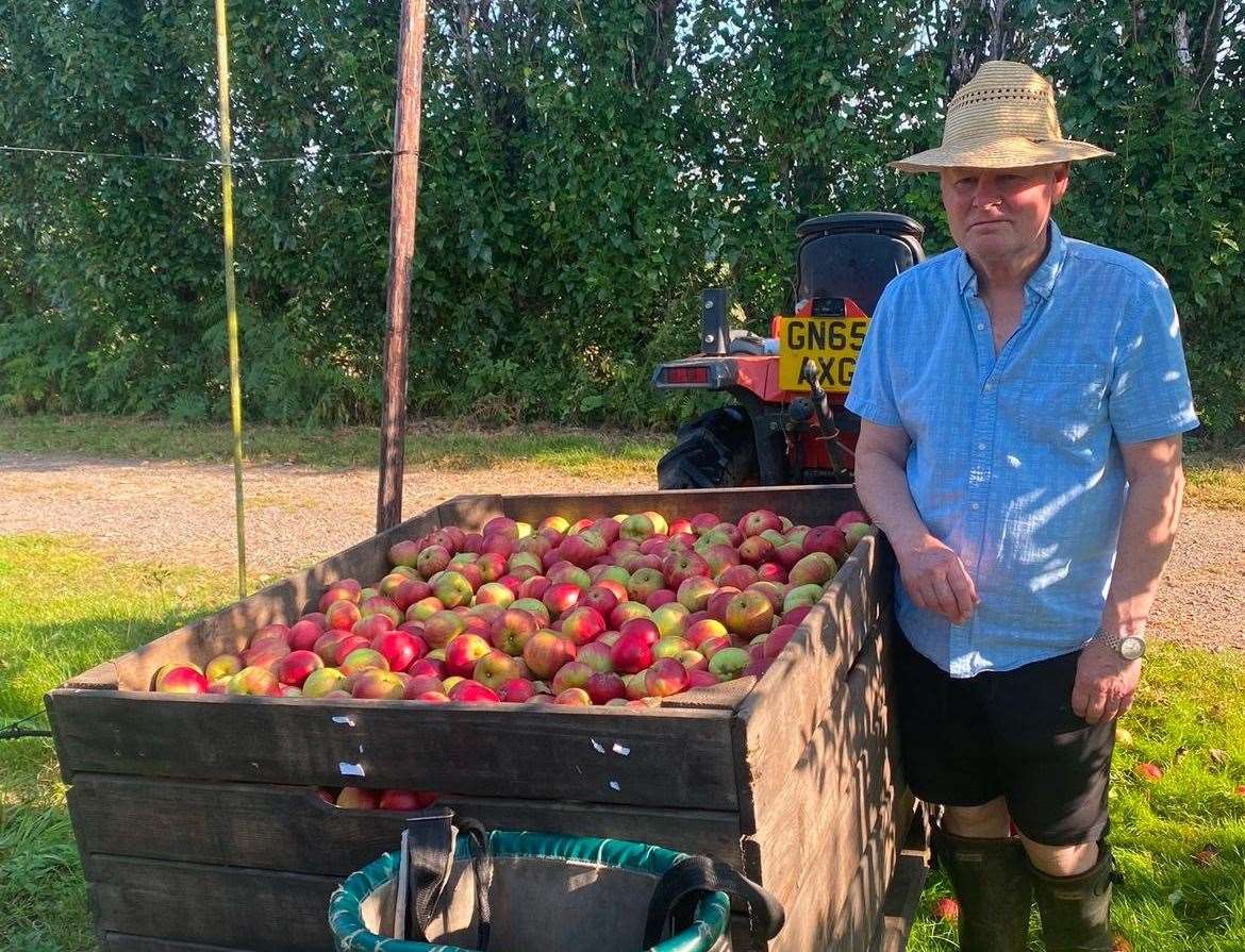 David Deme, founder of Chegworth Valley in Harrietsham, has died aged 77. Picture: Charlotte Walter