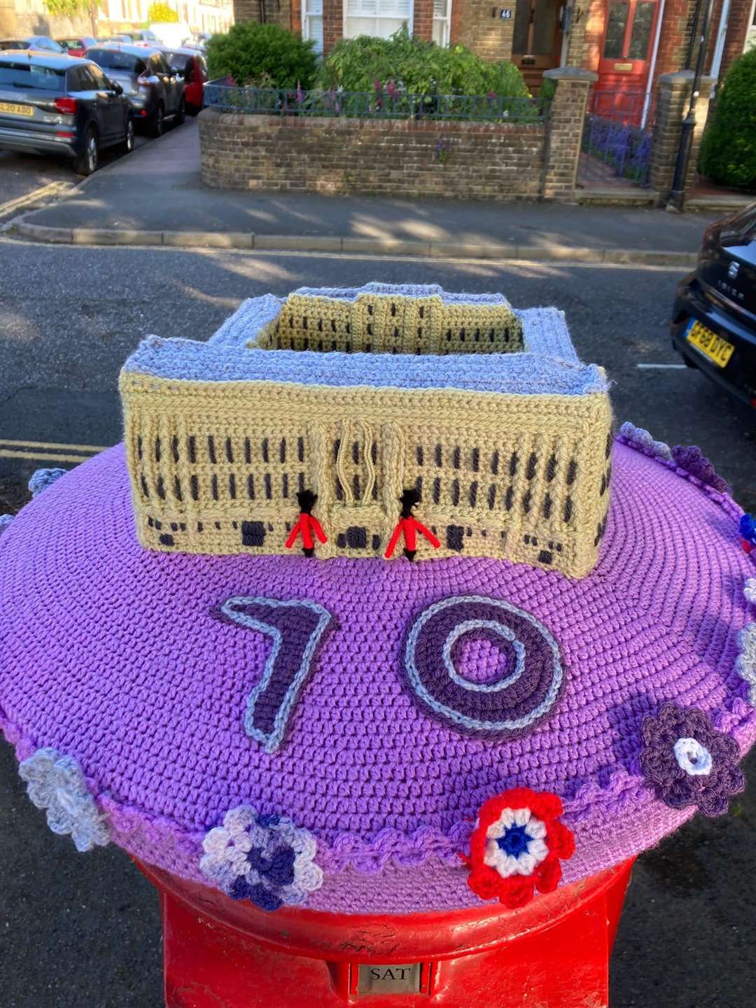 Buckingham Palace in The Mall Picture: Faversham Gunpowder WI