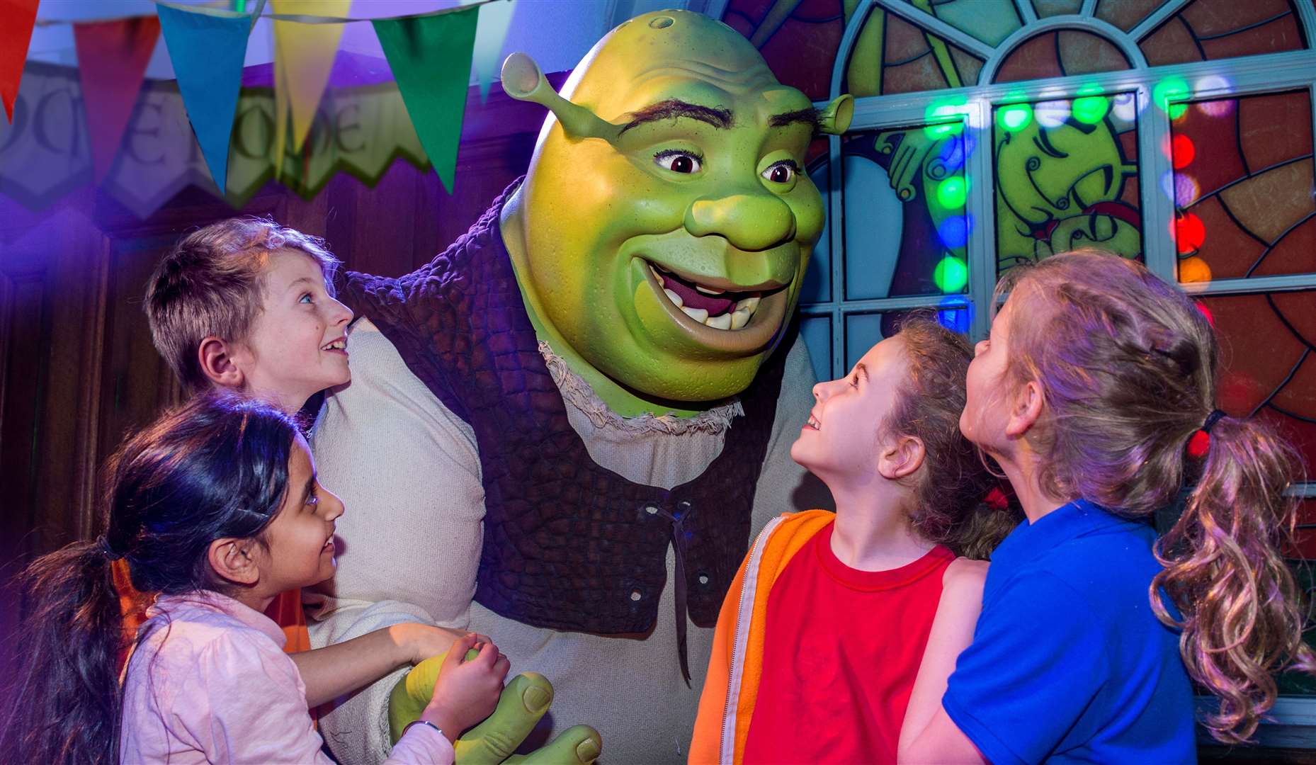 Meet Shrek, Donkey, Princess Fiona and a host of fairytale creatures at this immersive experience