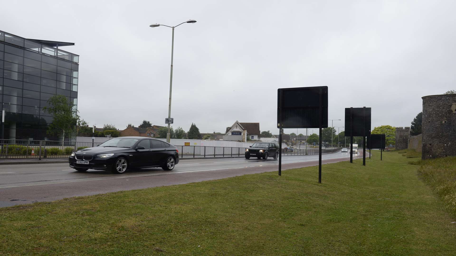 The former Peugeot garage site in Rhodaus Town