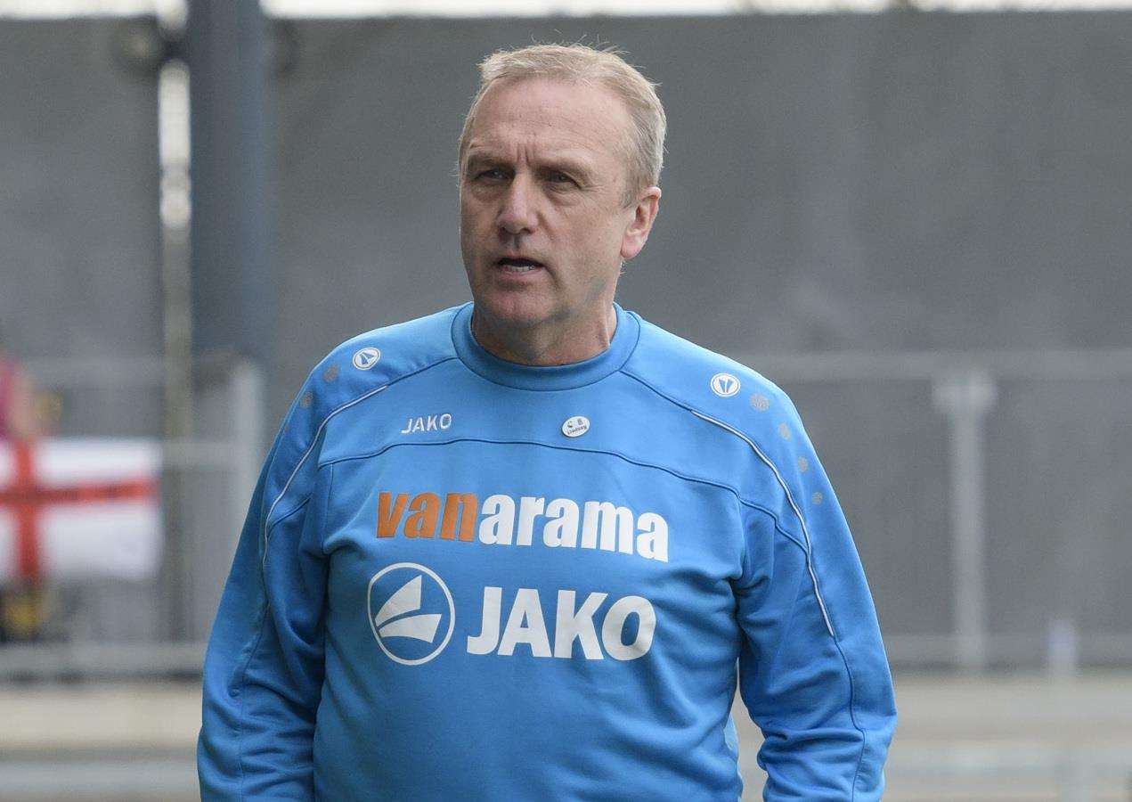 Dartford manager Tony Burman. Picture: Andy Payton