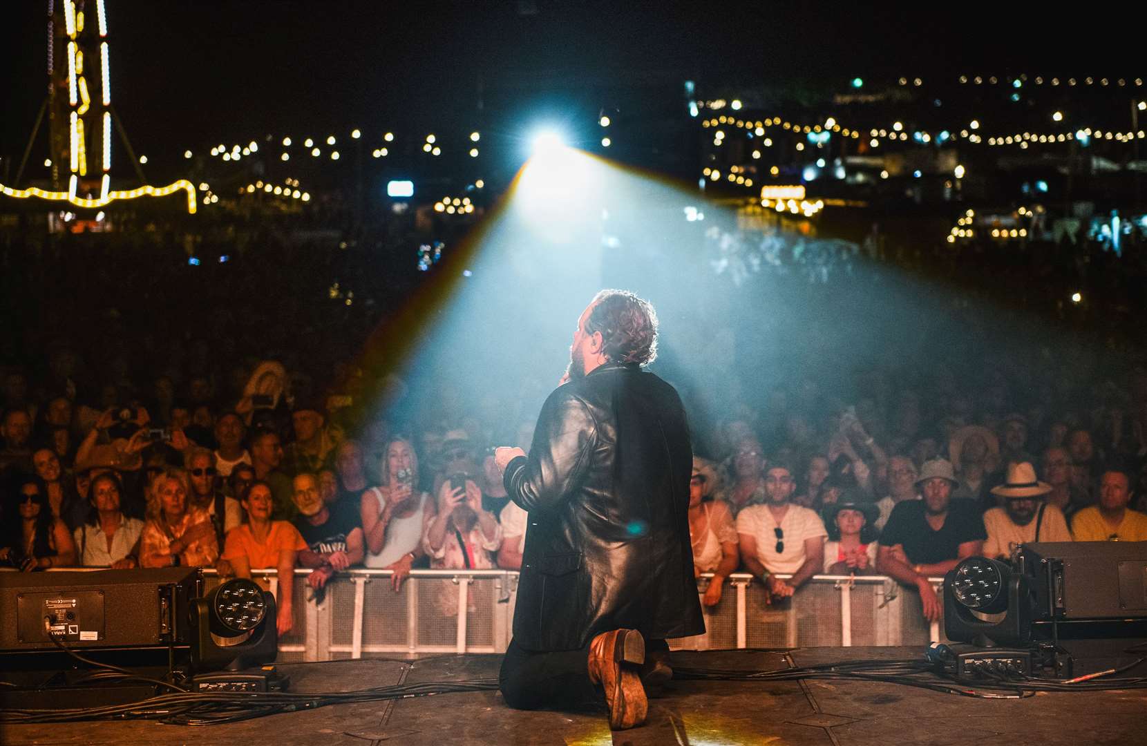 Nathaniel Rateliff performs at Black Deer Festival. Picture: Lindsay Melbourne