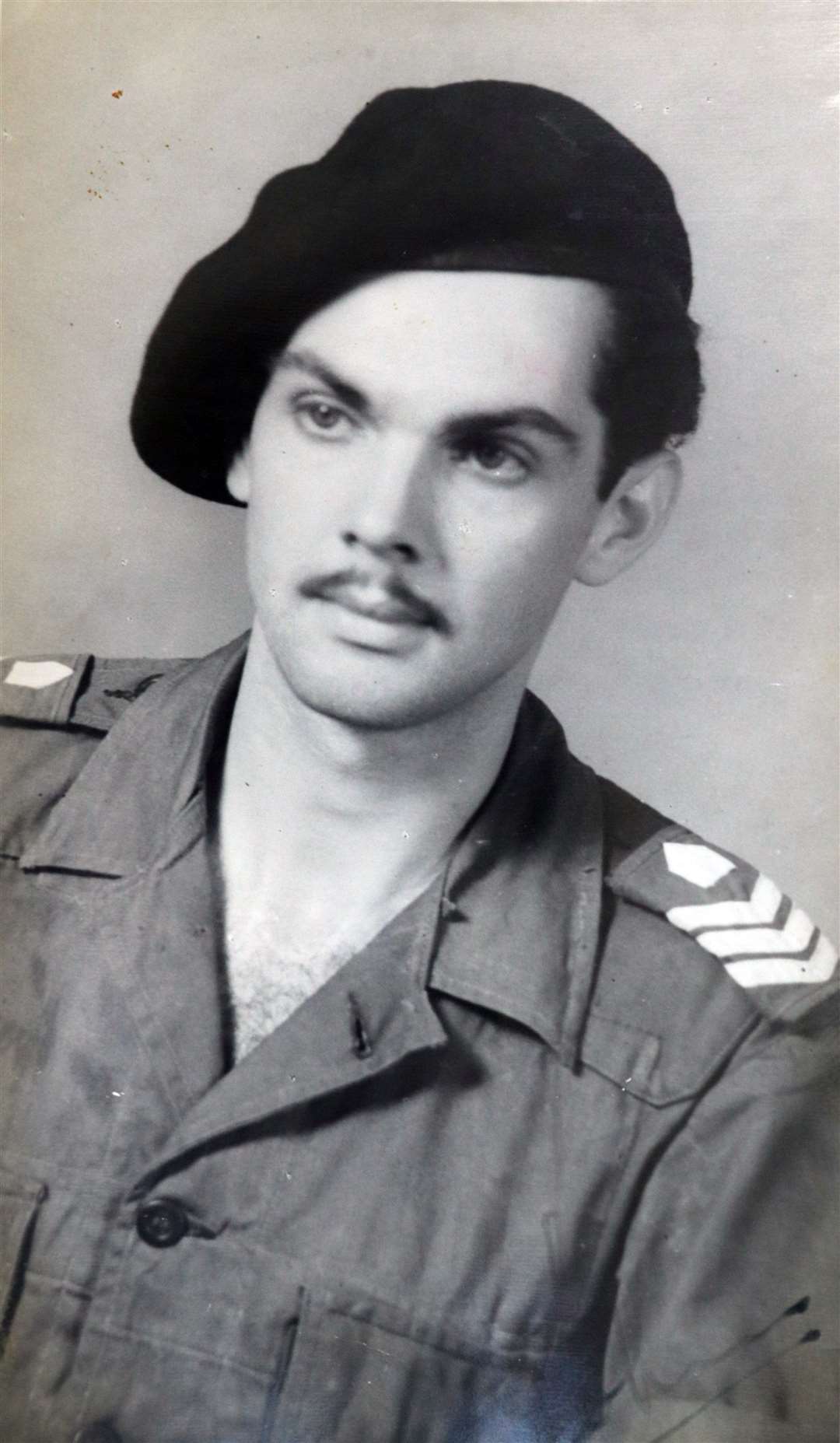 John Hutchin in uniform (RBLI/PA)