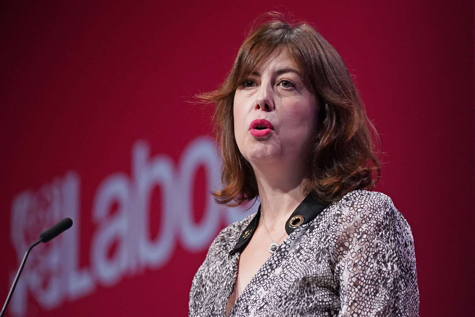 Labour’s shadow digital, culture, media and sport secretary Lucy Powell said she probably would not put herself forward for her party’s leadership (Stefan Rousseau/PA)