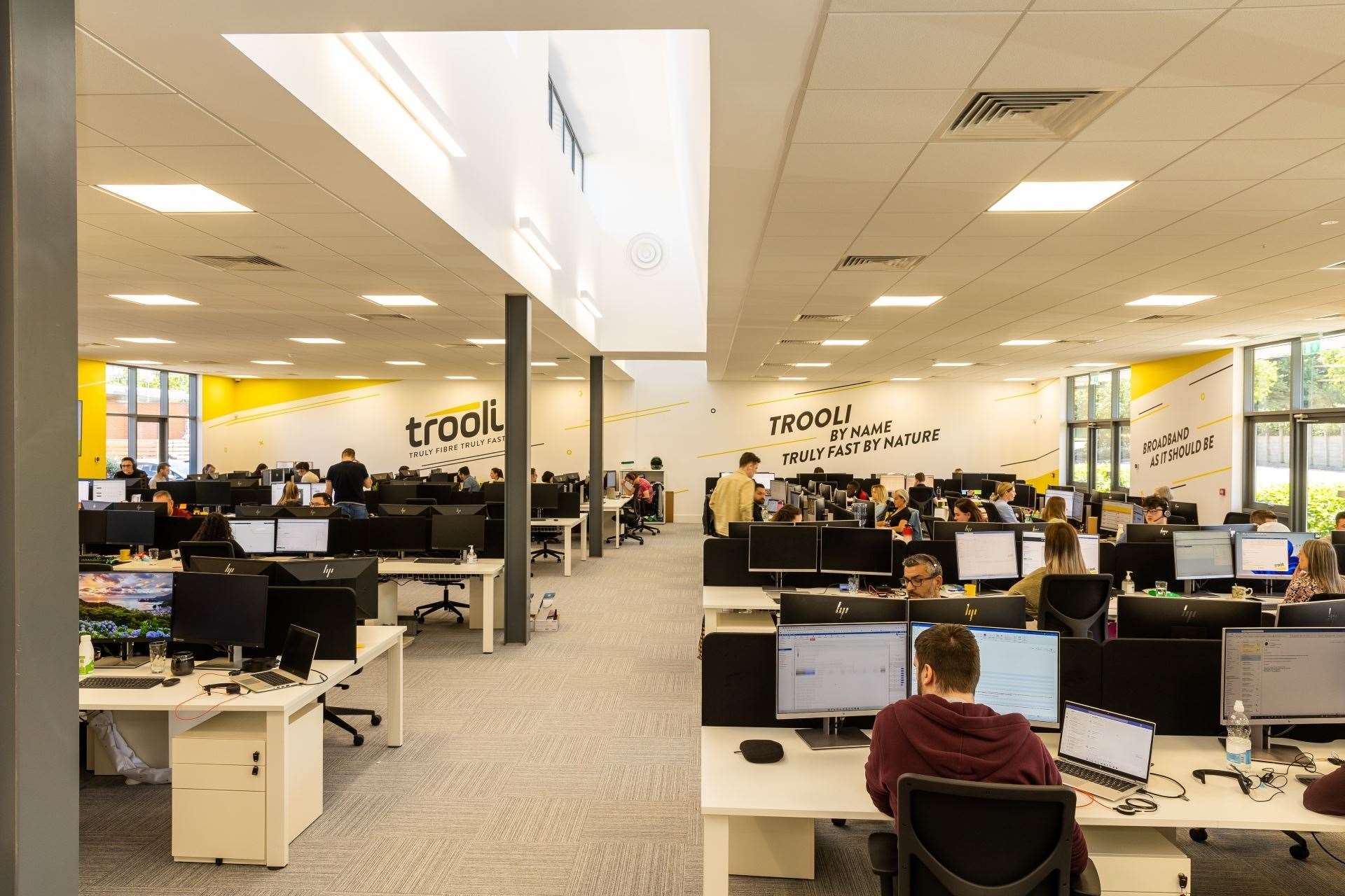 The new Trooli HQ is three times the size of its previous base