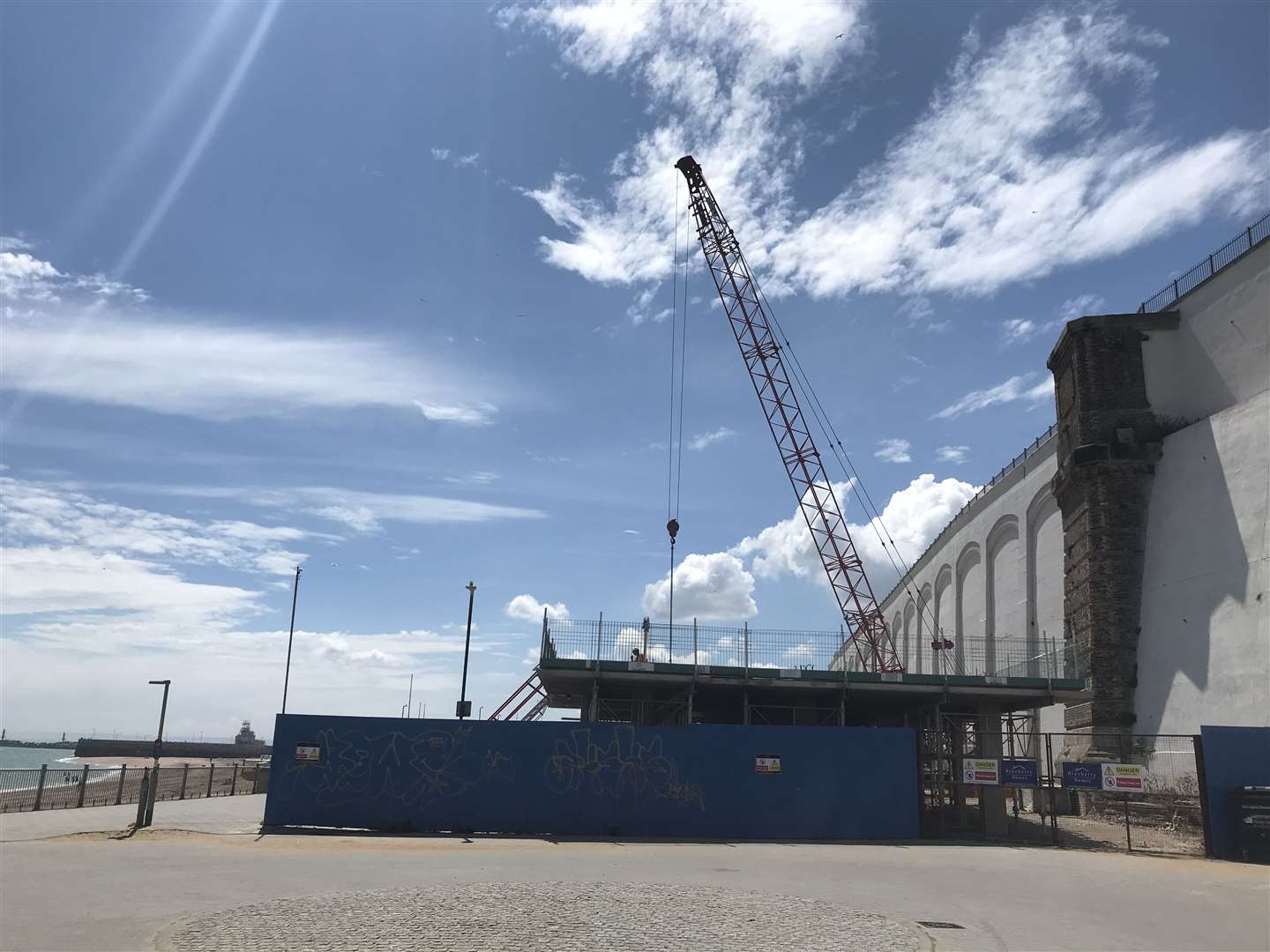 The old Pleasurama site on Ramsgate seafront