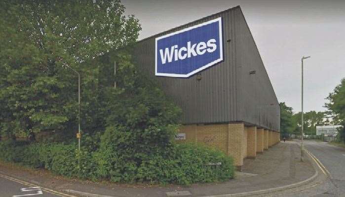 It would be the eighth Wickes in Kent