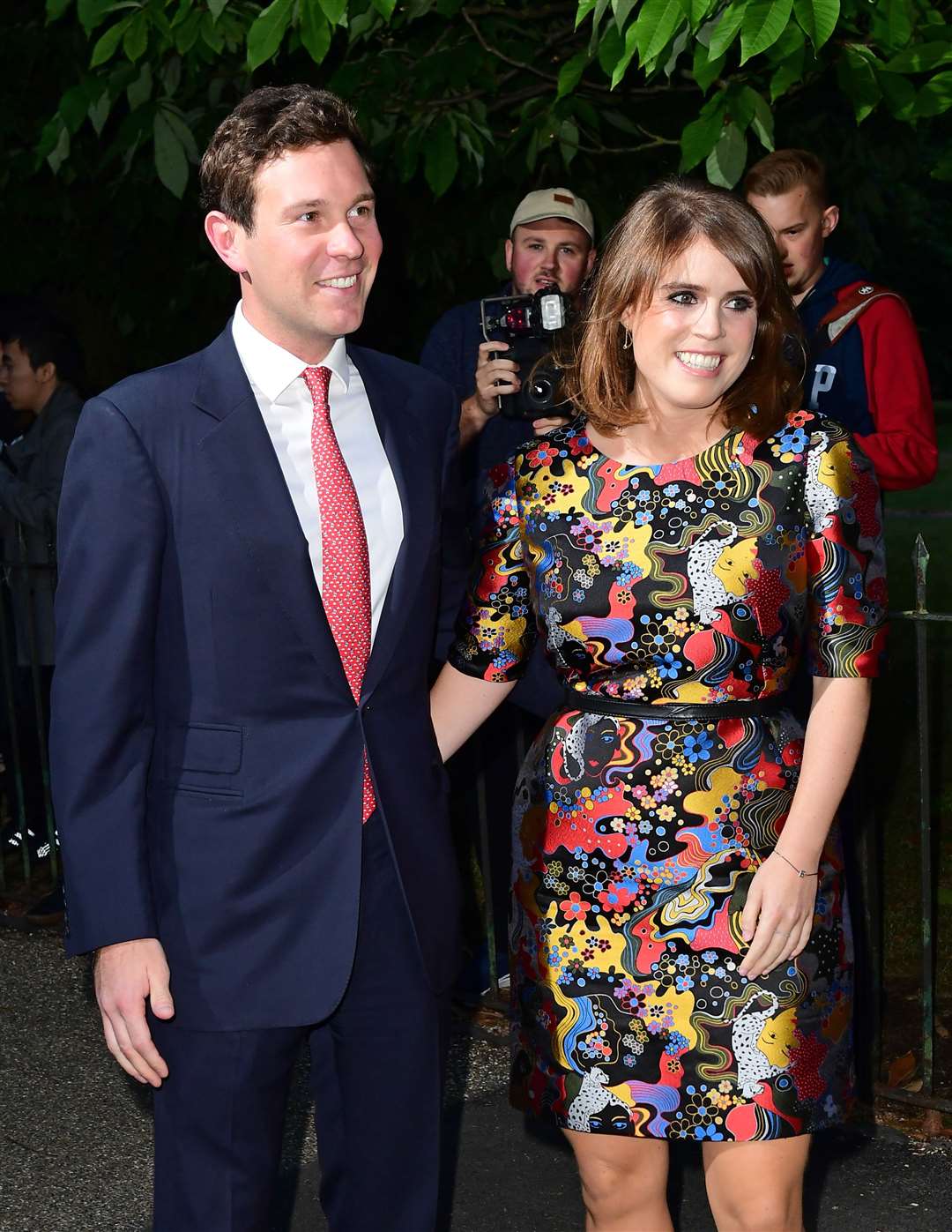 Jack Brooksbank and Princess Eugenie (Ian West/PA)