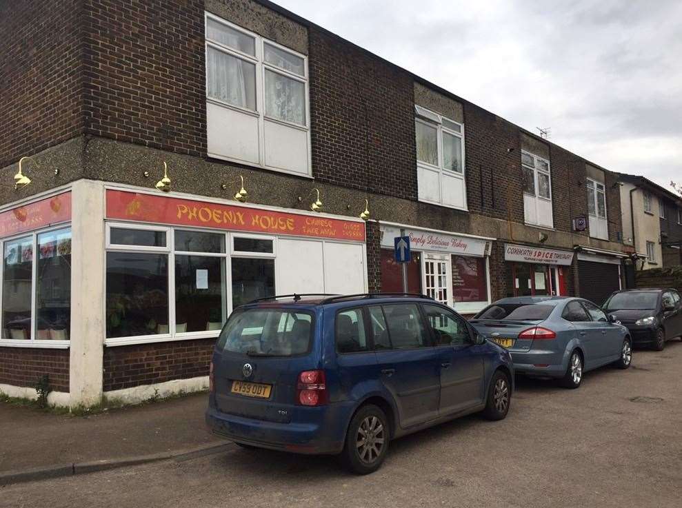 Elmfield Court in Coxheath where the man who has died is understood to have lived with his family