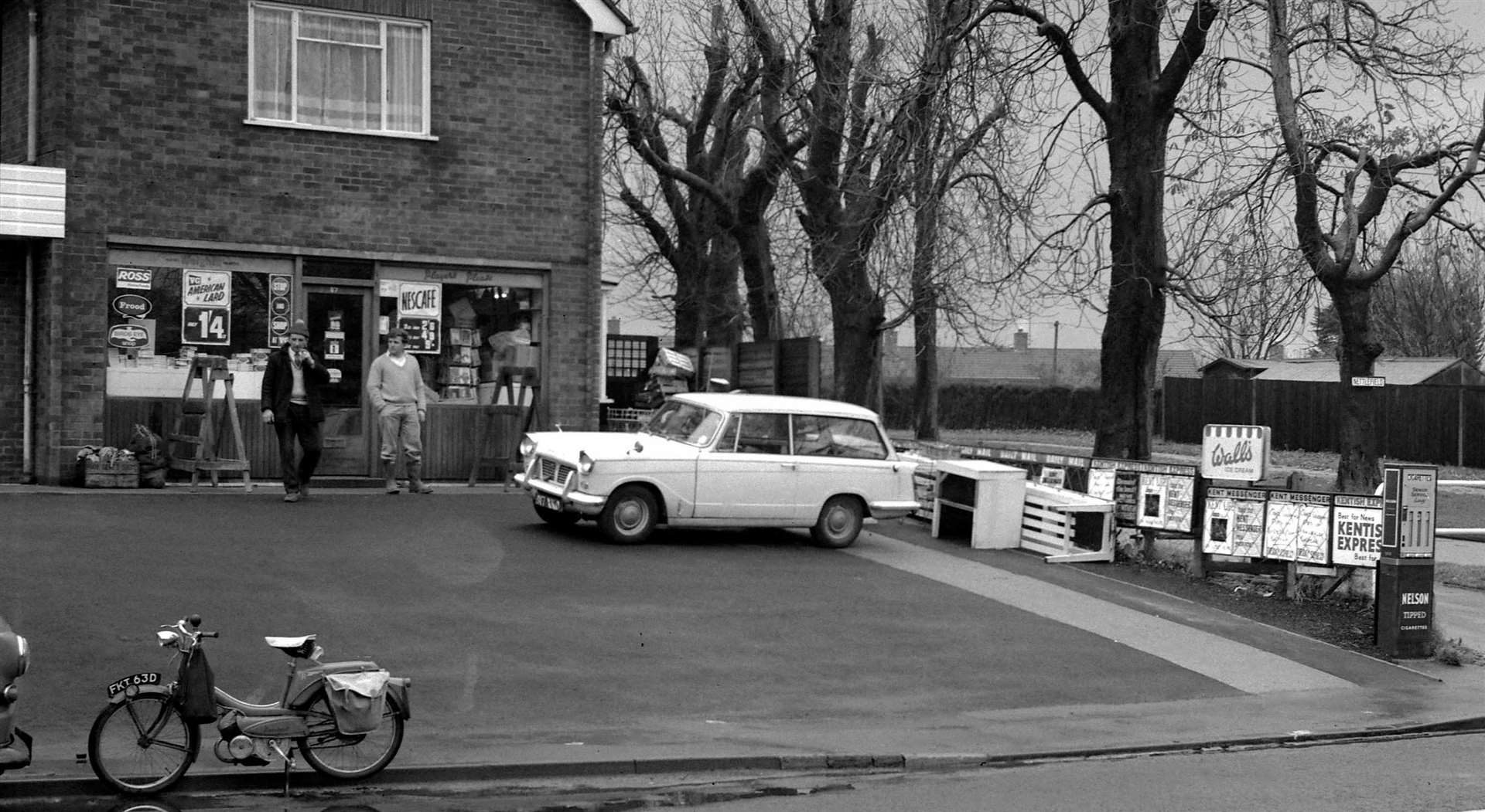 Mrs Patel's Savers Newsagents store when it opened as Carters in 1965. Picture: Steve Salter