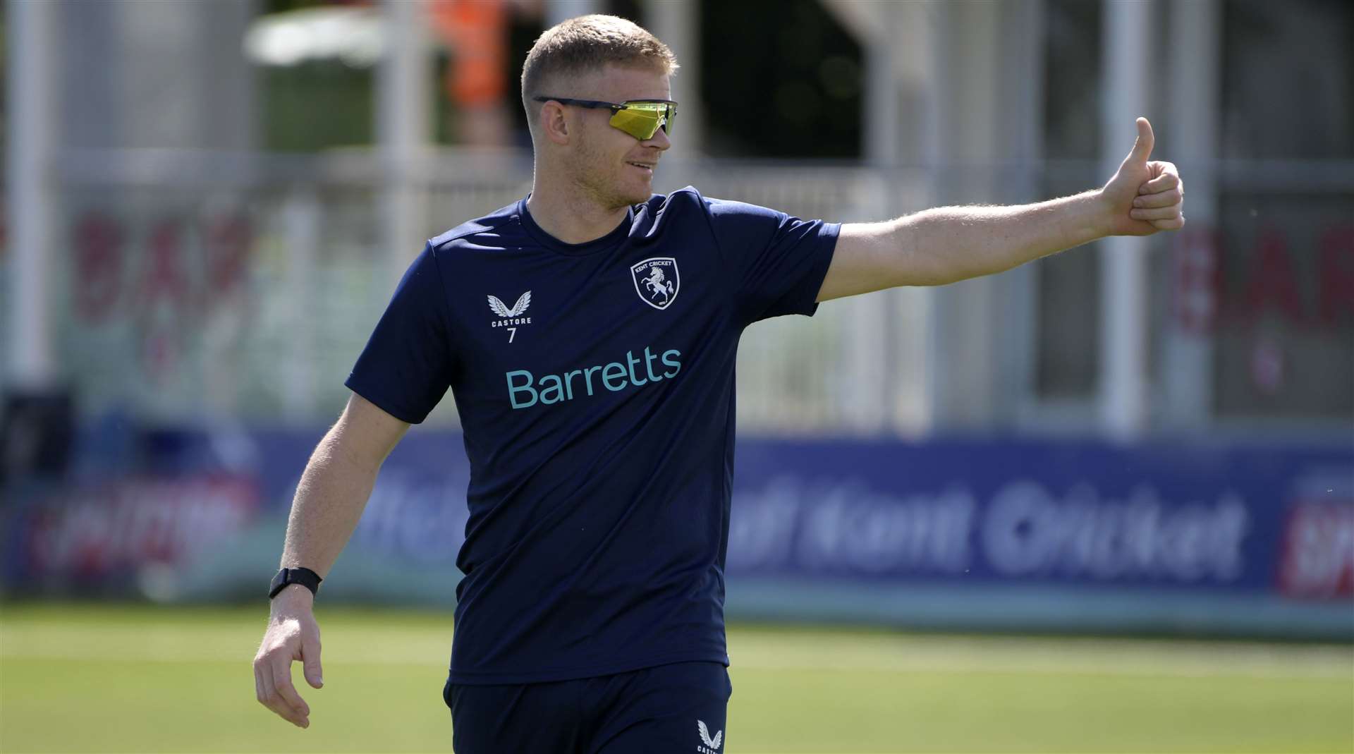 Kent captain Sam Billings. Picture: Barry Goodwin