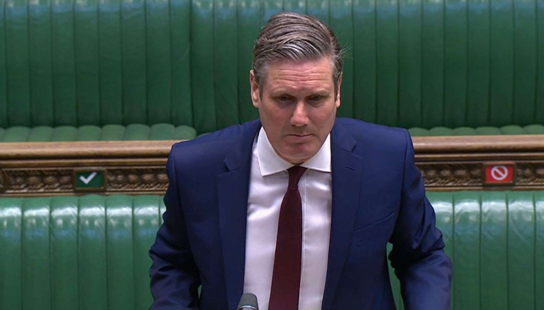 Sir Keir Starmer speaks during Prime Minister’s Questions (House of Commons/PA)