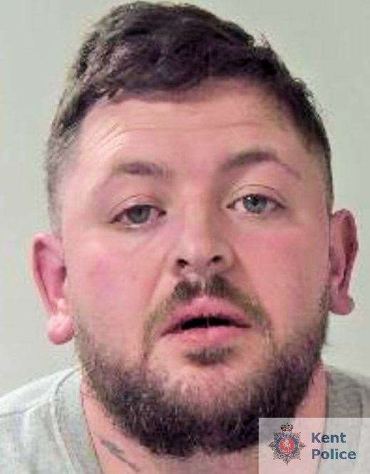 Luke Pope has been jailed. Photo: Kent Police