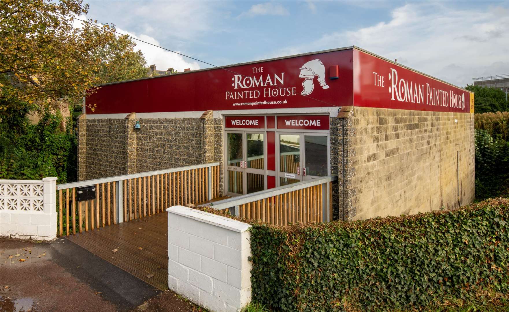 The Roman Painted House in New Street, Dover, recently reopened after a £70k renovation project. Picture: Historic England