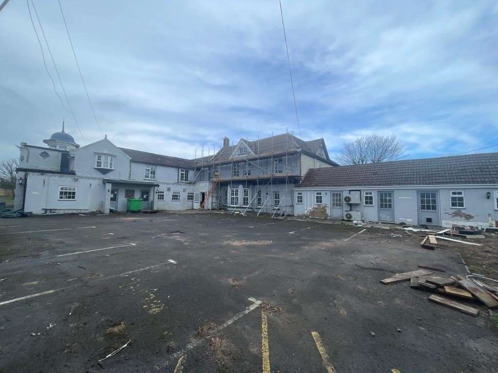 The abandoned pub has a price guide of £600,000-plus. Picture: Clive Emson