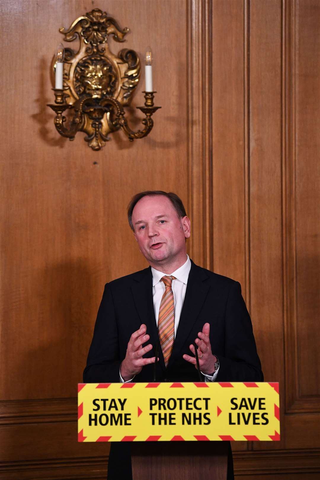 Chief executive of the National Health Service in England Sir Simon Stevens (Stefan Rousseau/PA)