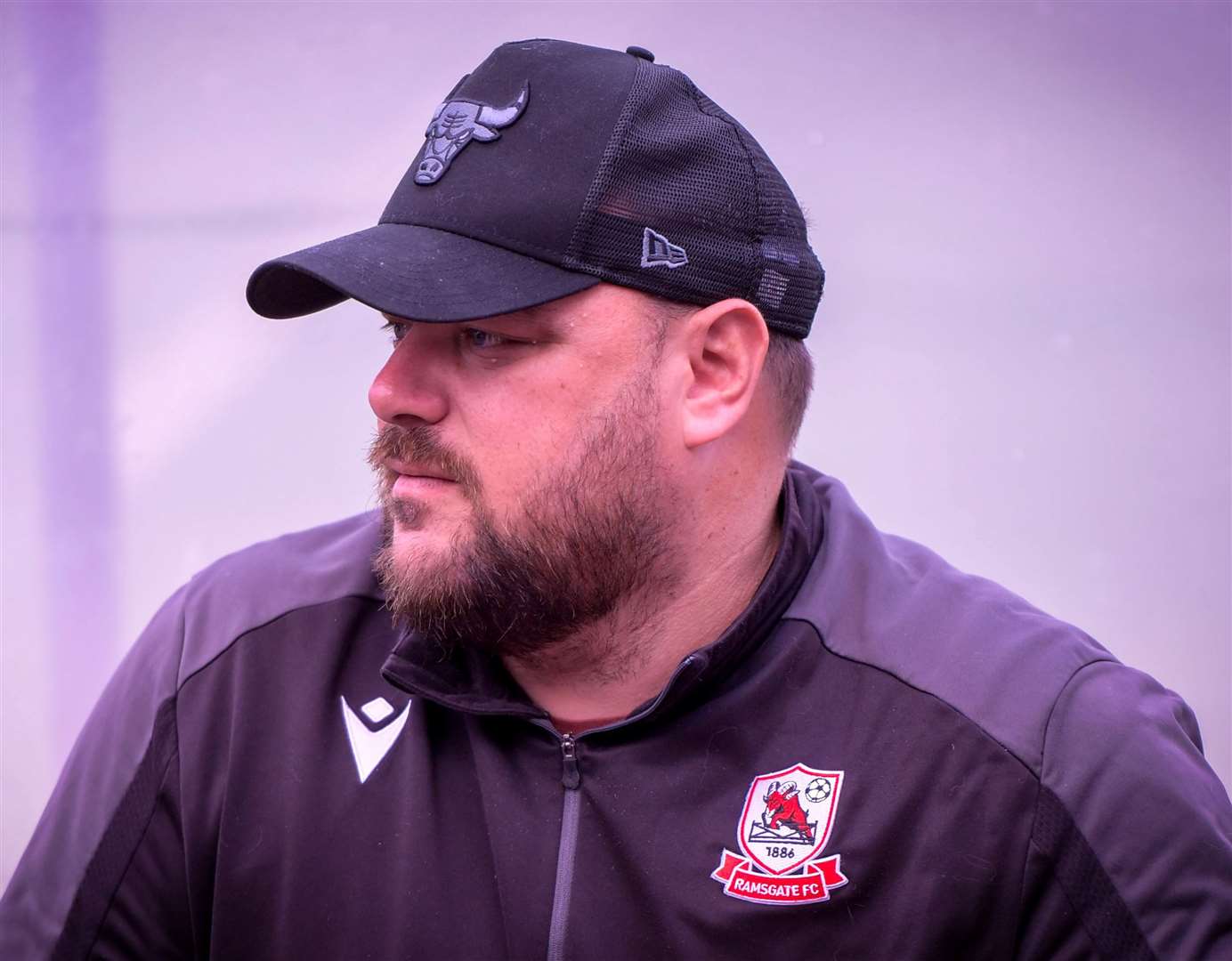 Ramsgate manager Ben Smith. Picture: Stuart Watson