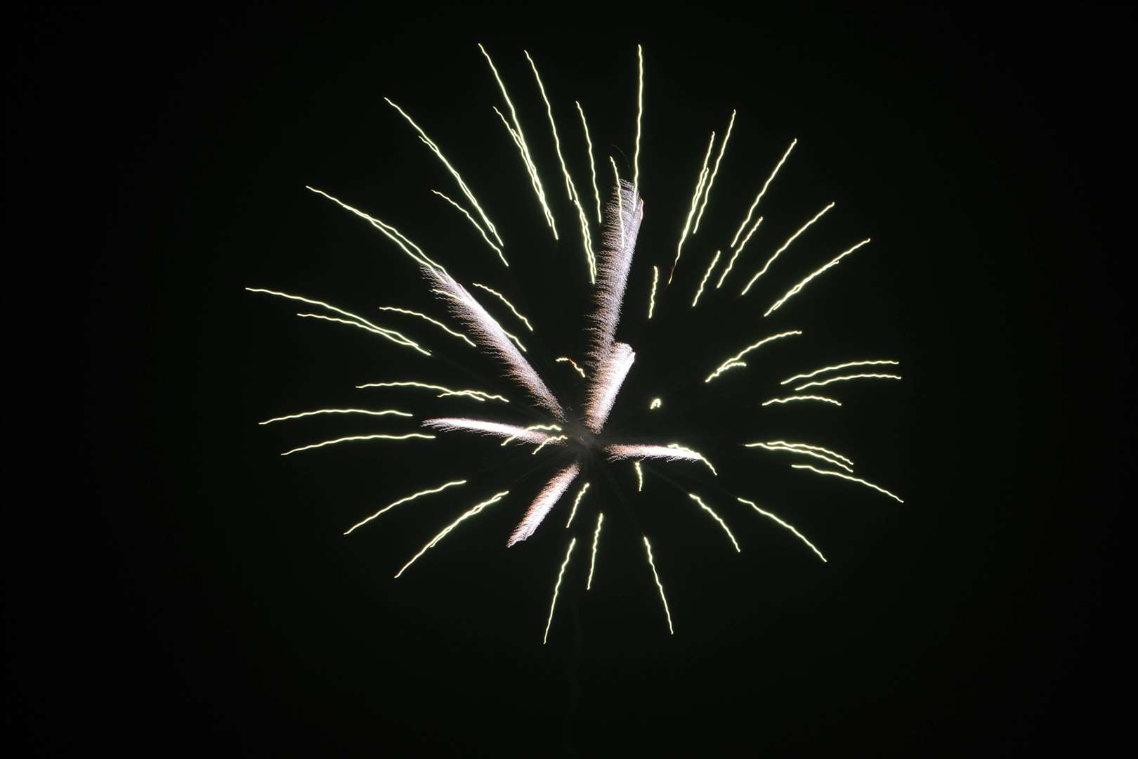 A discarded firework caused a fire in a bin