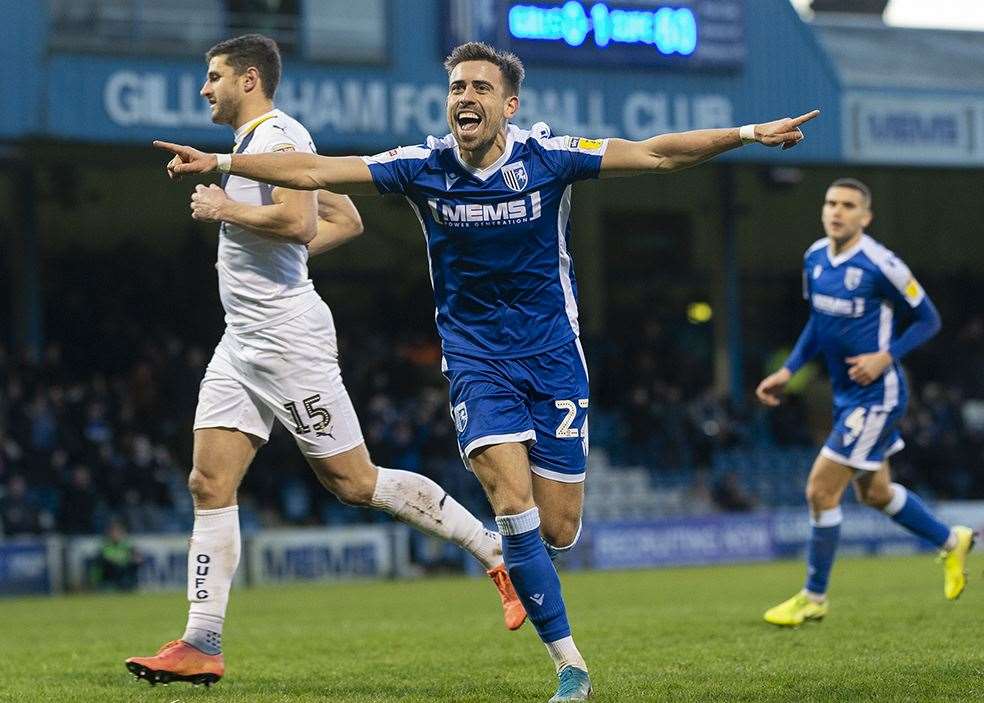 Olly Lee celebrates his goal Picture: Ady Kerry (27054159)