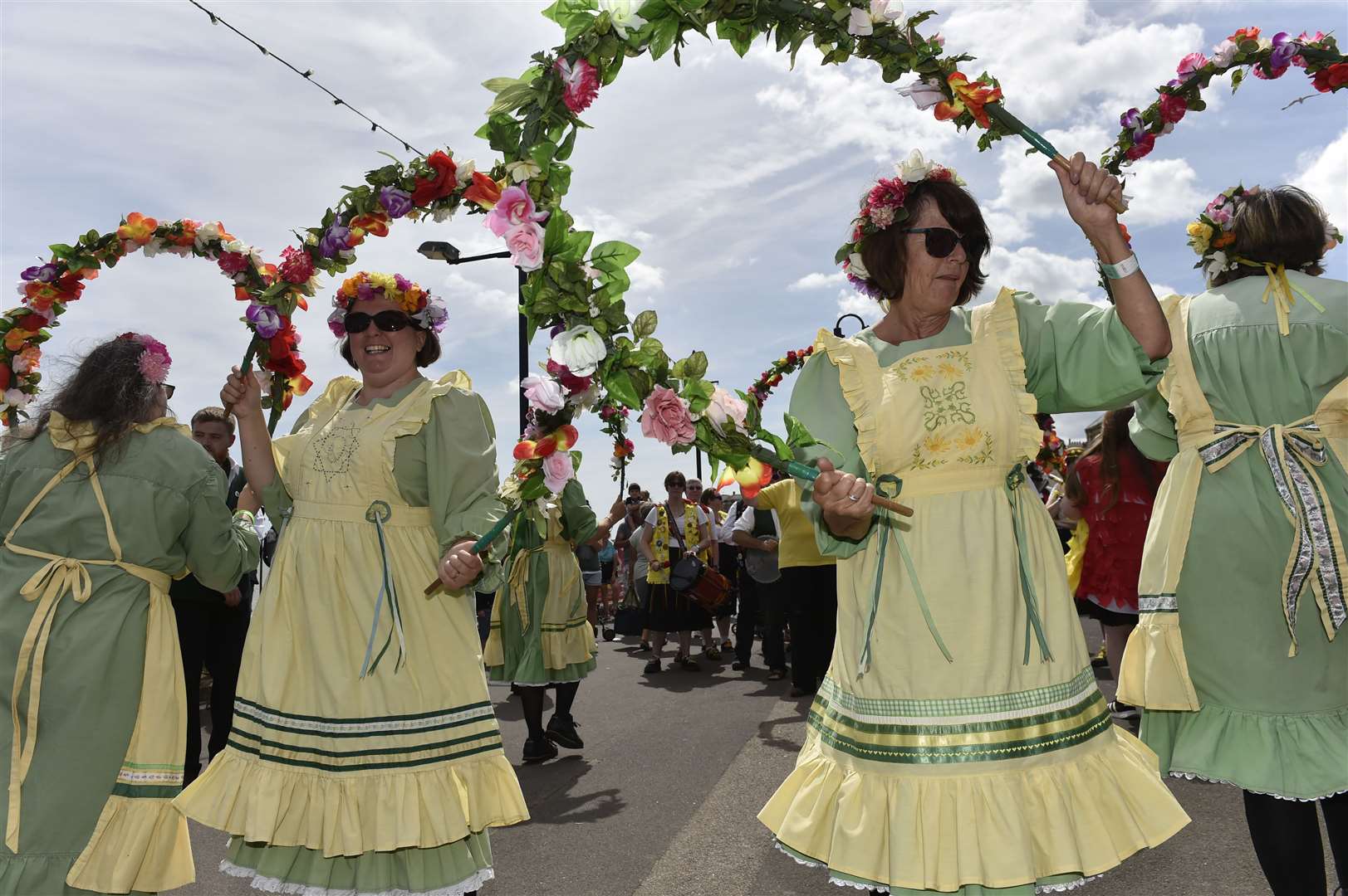 Learn traditional English folk dancing at festival workshops - or just watch and cheer from the sidelines. Picture: Tony Flashman