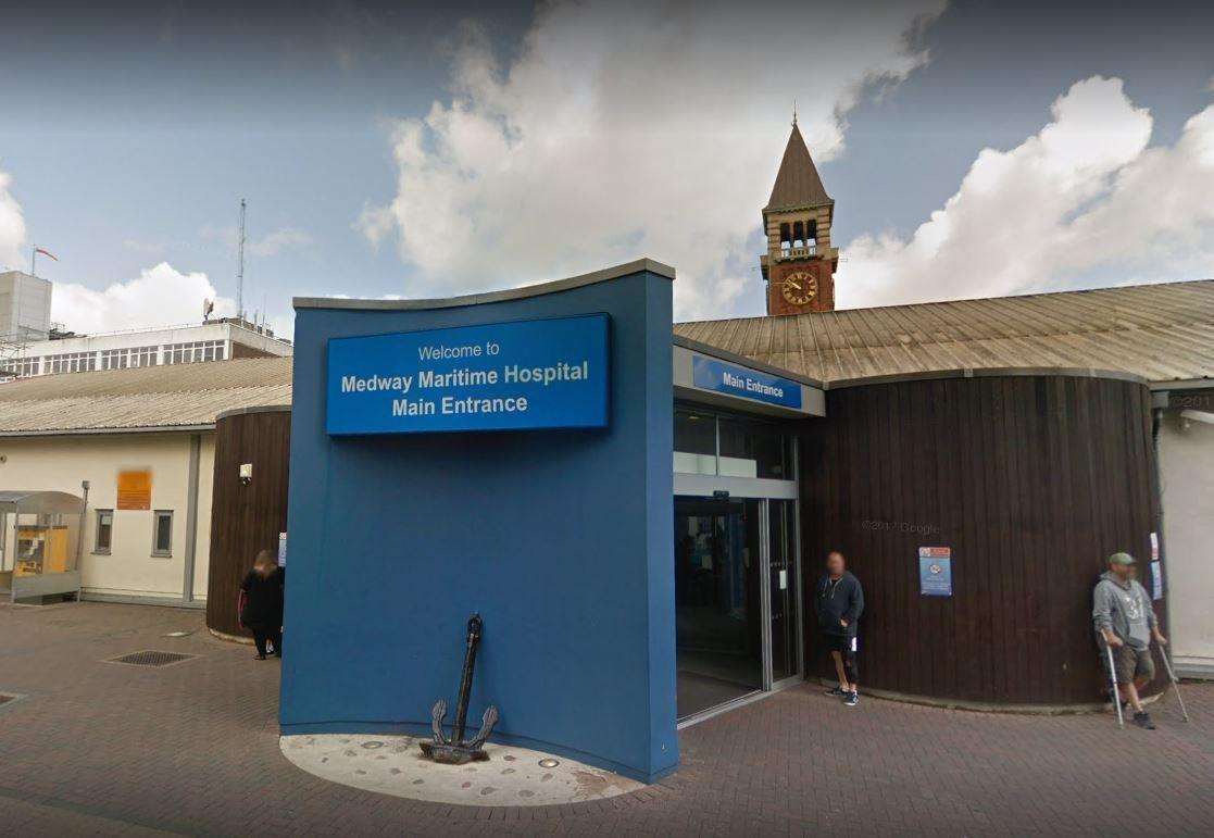 Medway Martime Hospital. Picture: Google (4049622)