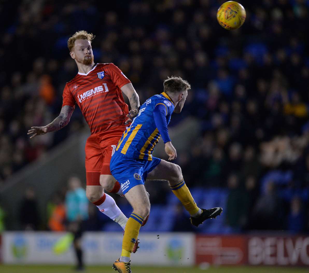 Connor Ogilvie is back in training for Gillingham Picture: Ady Kerry