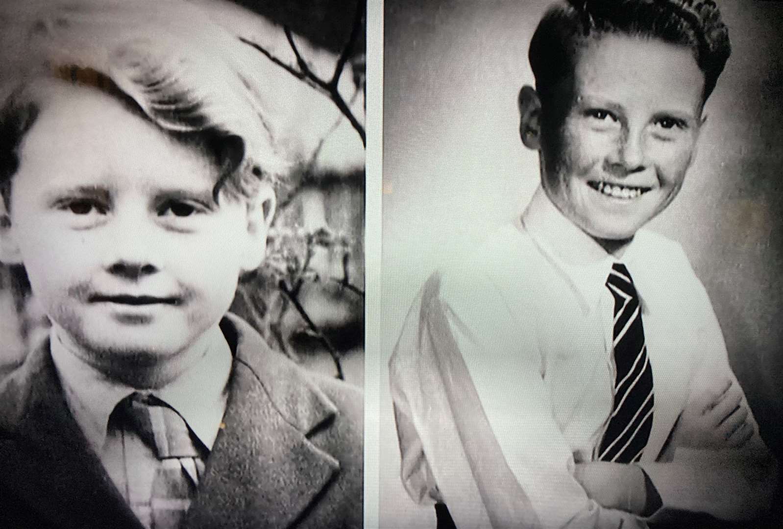 Michael Crawford as a young boy. Pictures: Channel 5 documentary Michael Crawford Some Mothers Do 'Ave 'Em
