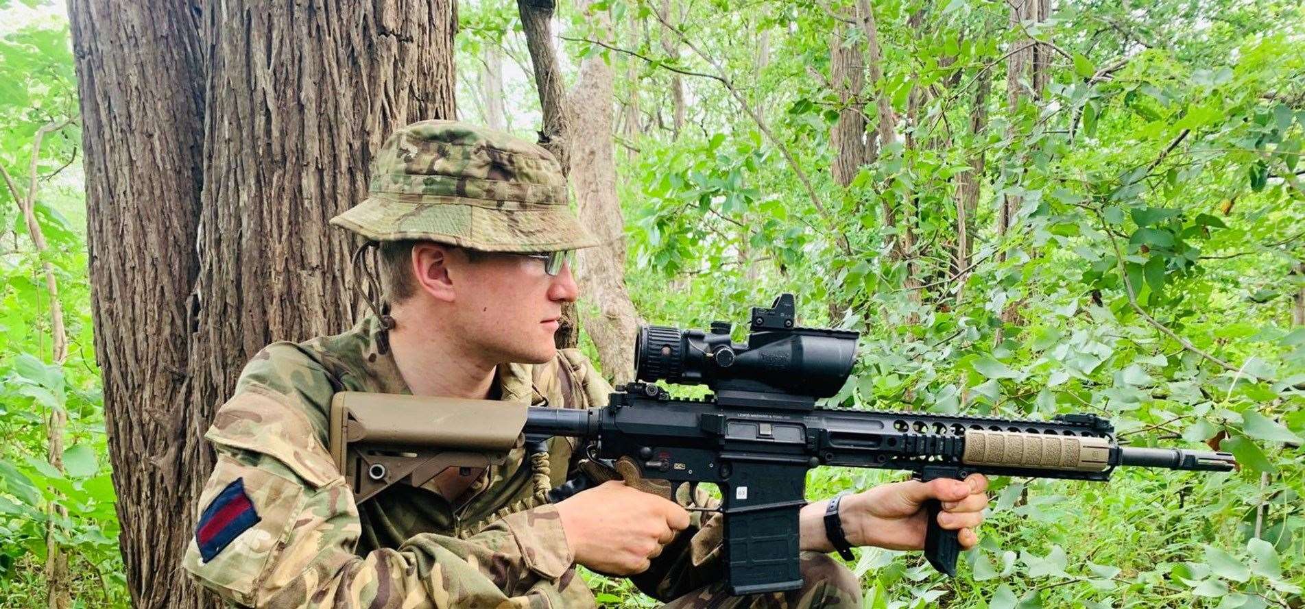 Guardsman Mathew Talbot, who was killed while on an anti-poaching patrol (MoD/PA)