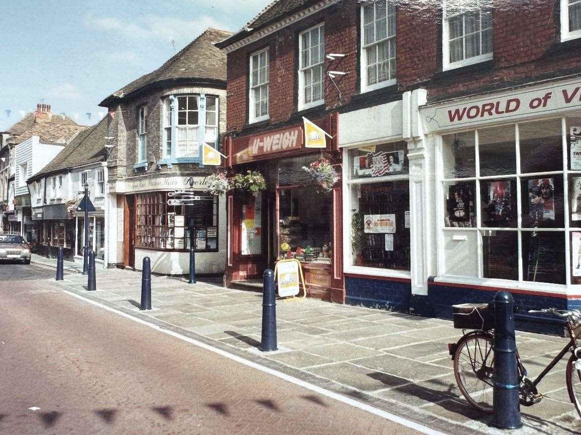 U-Weigh in Hythe from 1988-1995 before the shop moved further up the high street. Picture: Maddy Harlow