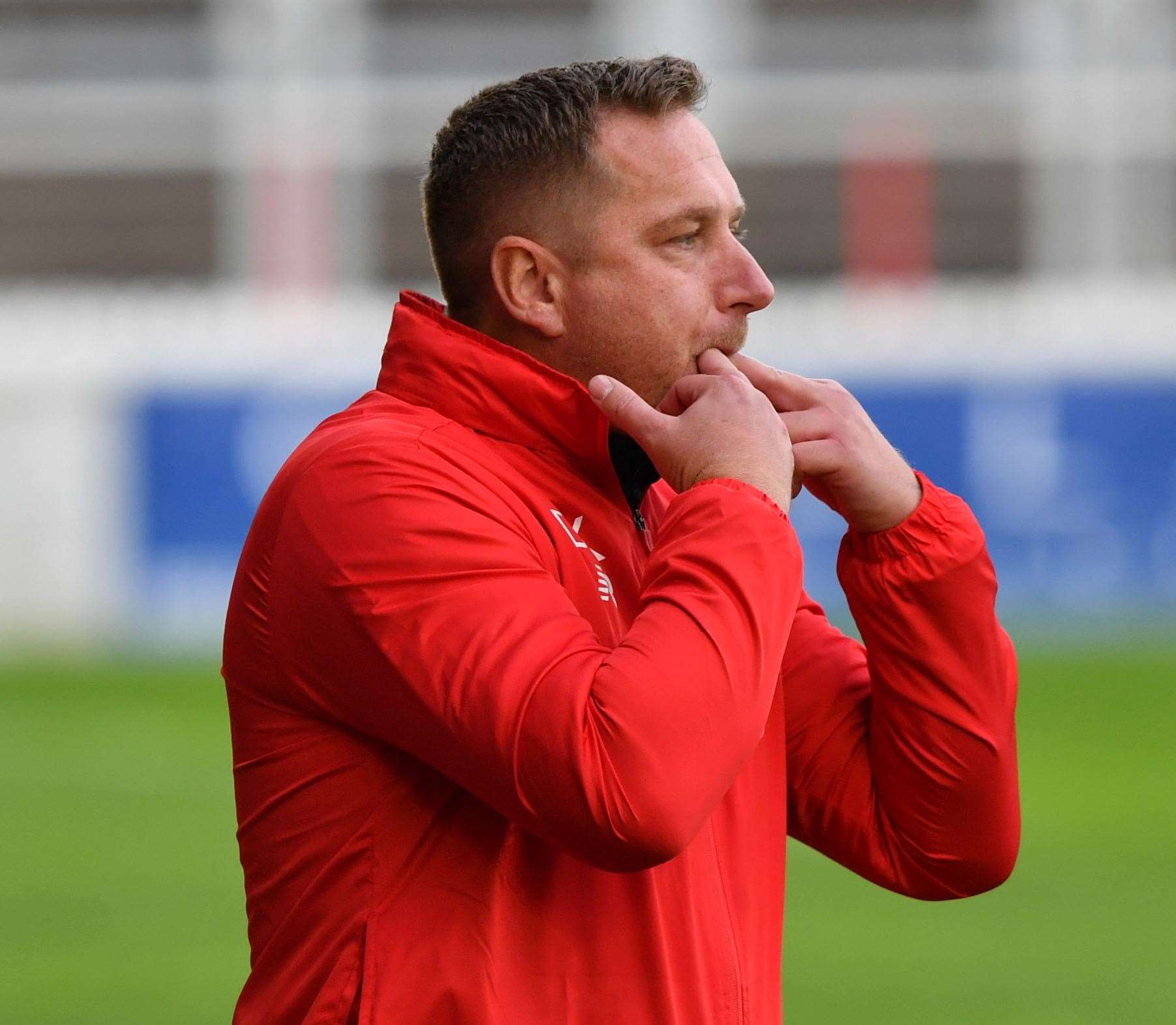 Ebbsfleet manager Dennis Kutrieb Picture: Keith Gillard