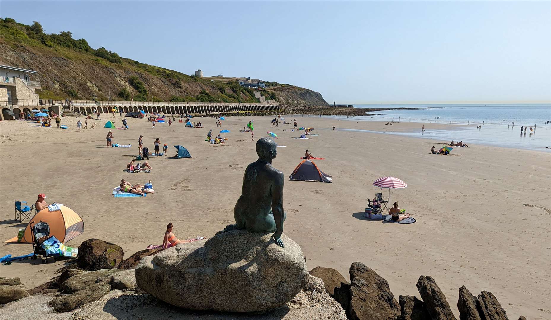 Folkestone’s harbour arm and links to London were praised by Muddy Stilettos